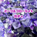 【限定ガチャ】蛍石八面体＜江西省産パープルフローライト＞【数量限定】