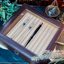 【訳アリ品】ガラスペンケース（Fairy{note.}オリジナル）【宅急便のみ】