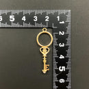 サークルハート鍵チャーム