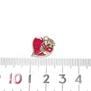 薔薇のハートチャーム〔全2色〕