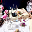 ガラスクラウン ペンレスト インクウェル【宅急便のみ】