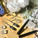 チタン製爪楊枝（長）ブラック [1本入り]