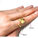 スクリュー型リングベース ゴールド