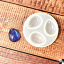 穴ありドロップモールド（3個タイプ）