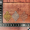 菱形透かしパーツ