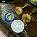 猫トランプ時計　30ｍｍ◆ヘッドのみ◆