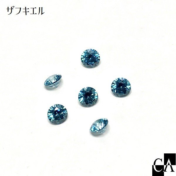 【AngelDrops】オーロラカラー ラウンド 3mm【3個入り】[全6色]