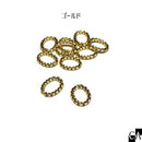 デザインCカン 外径7×10mm/線径1.5mm（ひねりツイスト） [全2色][約10個入り]