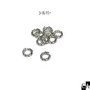 デザイン丸カン （ひねりツイスト）３サイズ [全2色][約10個入り]