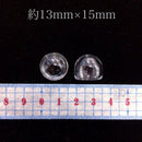 ドーム型ガラス 15ｍｍ（ガラスのみ）