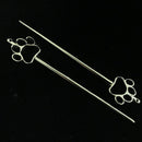 にくきゅう かんざし ゴールド