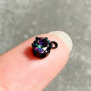 【ステンレス製】クラウン型カン付石座［2個入り］