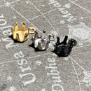 【ステンレス製】クラウン型カン付石座［2個入り］