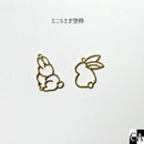 ミニうさぎ空枠〔2種〕
