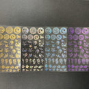 ドラゴン 箔シール [全7色]