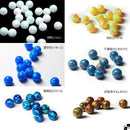 丸玉穴なし 4ｍｍ 12色 各1個