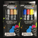 【pebeo】 4ARTIST MAKER 5色セット ベーシックカラー＆メタリックカラー