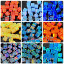 【彩光オパール】4ｍｍキューブ〔全39色〕