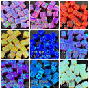 【彩光オパール】4ｍｍキューブ〔全39色〕