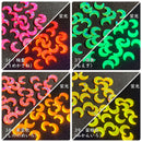 【彩光オパール】5ｍｍ月型〔全39色〕