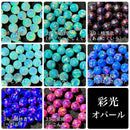 【彩光オパール】4ｍｍ丸玉（穴無し）〔全39色〕