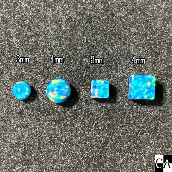 ◇バロック型◇ブラックオパール(宝石名オパール/加熱処理