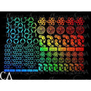 サイエンス シート 4色