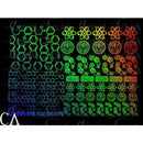 サイエンス シート 4色