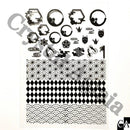 和柄 麻の葉 2色